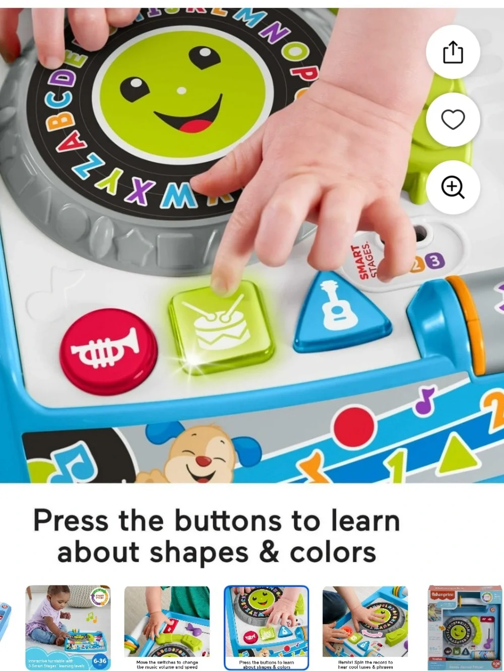 Fisher-Price Record Player Toy